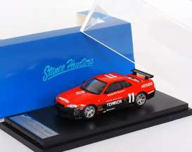 Nissan  - Skyline R34 red/black - 1:64 - Stance Hunter - STH062 - STH062 | The Diecast Company