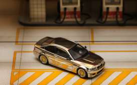 BMW  - E46 chrome - 1:64 - Stance Hunter - STH070 - STH070 | The Diecast Company