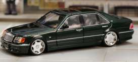 Mercedes Benz  - W140 S600 green - 1:64 - Street Weapon - STW111 - STW111 | The Diecast Company