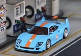 Ferrari  - F40 blue/orange - 1:64 - Stance Hunter - STH113 - STH113 | The Diecast Company