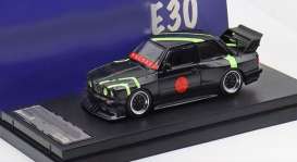 BMW  - E30 black - 1:64 - Street Weapon - STW133 - STW133 | The Diecast Company