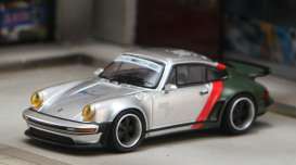   - RWB silver/red/green - 1:64 - Street Weapon - STG012A - STG012A | The Diecast Company