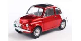 Fiat  - 500 1965 white/red - 1:18 - Solido - 1801409 - soli1801409 | The Diecast Company