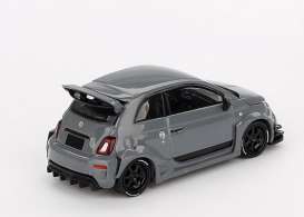 Fiat  - Abarth 595 LB-Works X 2024 grey - 1:64 - Mini GT - 00995BL - MGT00995BL | The Diecast Company