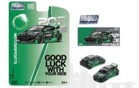   - Pandem GR Yaris green/black - 1:64 - Pop Race Enigma - PRE007 - PRE007 | The Diecast Company