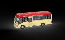 Toyota  - Coaster (B70) red/cream - 1:76 - Tiny Toys - ATC66370 - tinyATC66370 | The Diecast Company