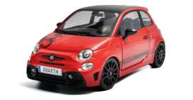 Fiat  - 500 2022 red - 1:18 - Solido - 1811305 - soli1811305 | The Diecast Company