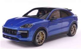 Porsche  - Cayenne  Coupe GT Turbo 2024 blue - 1:18 - Solido - 1811903 - soli1811903 | The Diecast Company