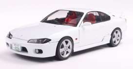 Nissan  - Silvia S15 Spec-R Aero 1999 white - 1:18 - Solido - 1812201 - soli1812201 | The Diecast Company