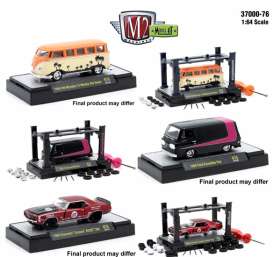 Assortment/ Mix  - Model kit series 75 various - 1:64 - M2 Machines - 37000-76 - M2-37000-76 | The Diecast Company