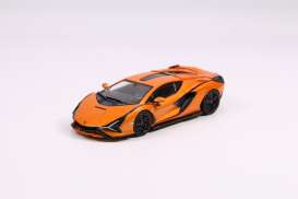 Lamborghini  - Sian FKP 37 orange - 1:64 - Hung Hing Toys Company Limited - HS001-04 - HS001-04 | The Diecast Company