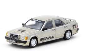 Mercedes Benz  -  190 E 2.3-16 silver - 1:64 - Tarmac - T64G-047-84ROC11 - TC-T64G-047-84ROC11 | The Diecast Company