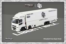 Mitsubishi  - Fuso Super Great white - 1:64 - Tarmac - T64T-TL001-LBW - TC-T64T-TL001-LBW | The Diecast Company