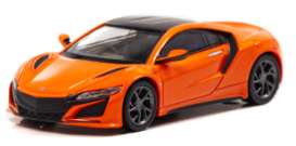 Honda  - NSX 2019 orange - 1:64 - Carnel - CN640021 - CN640021 | The Diecast Company